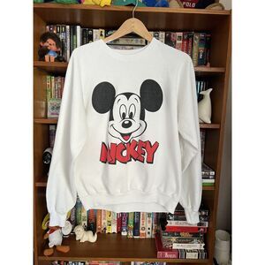 Vintage 80s Disney men’s Mickey Mouse sweatshirt One Size